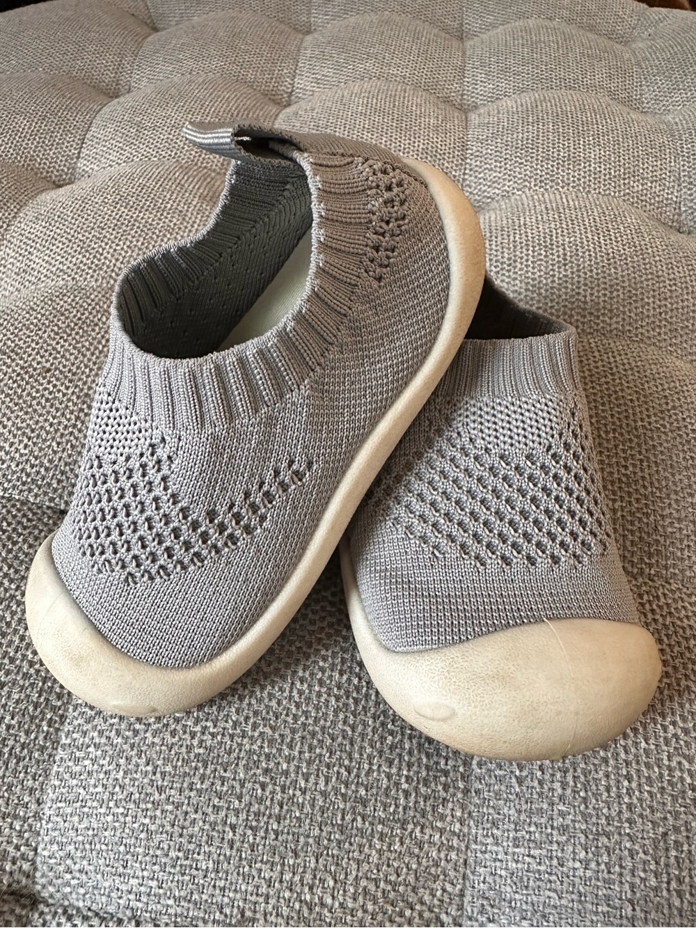 Toddler flexible Knit Sock style Shoes